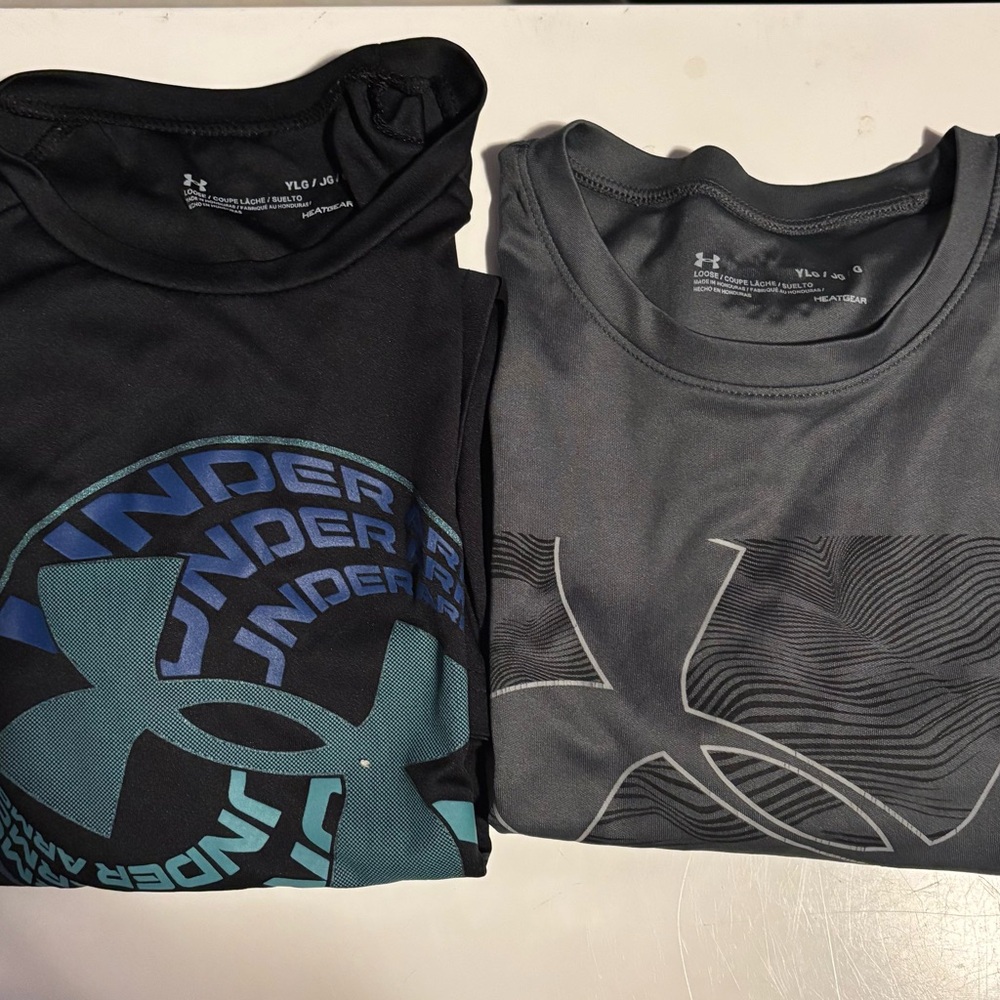 Under Armour Black, Blue, Gray, and Navy Shorts